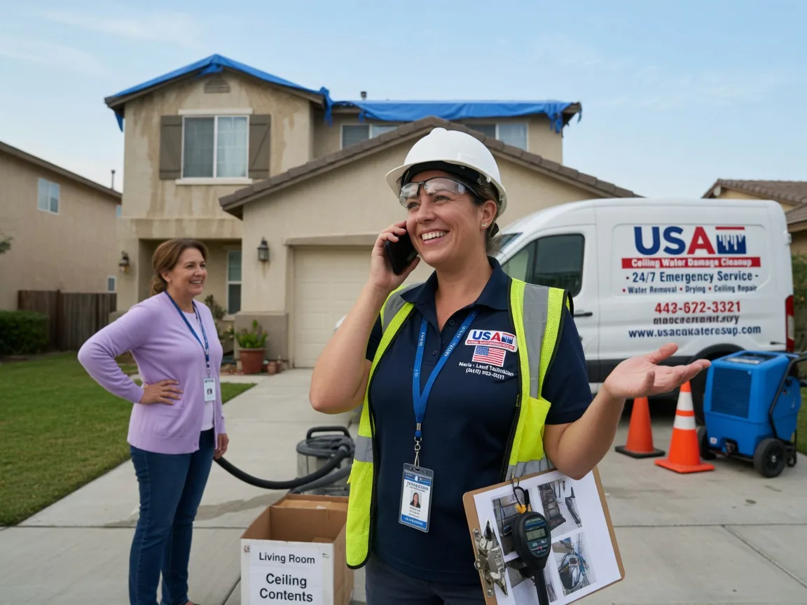 Ceiling Water Damage Restoration El Nido, CA FAQs